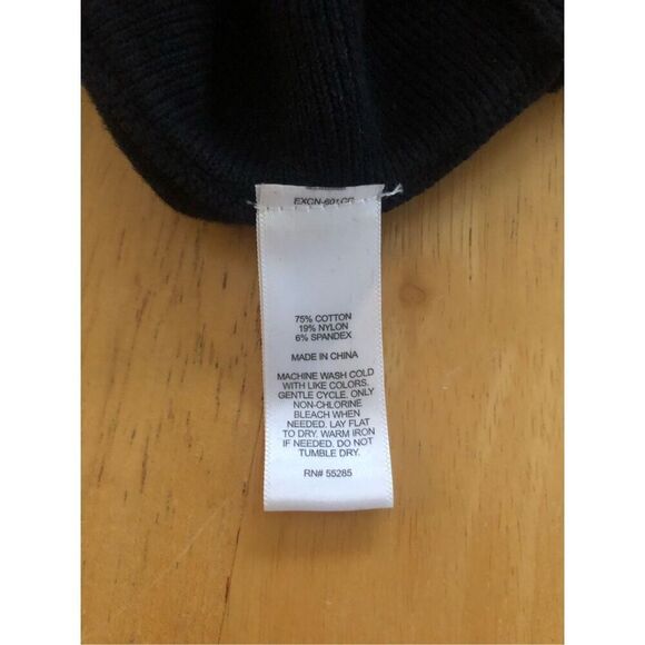 Express Women Body Contour Sweater Pencil Skirt Black Elastic Waistband Stretch - Picture 11 of 12